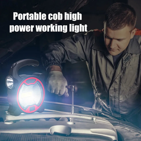 Lanterna portabila Arrango LED COB, 3W, Diferite culori
